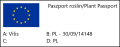 Winorośl Super Extra paszport